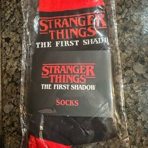 Stranger Things Socks OS The First Shadow Socks